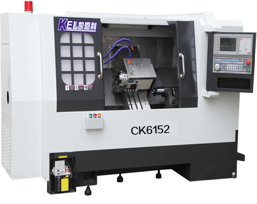  52 帶刀塔 帶尾座∠45斜床身（ 線軌機）CKX6152D-W 數控車床