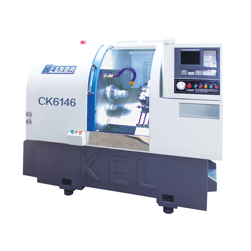 46 排刀型 帶動力頭 帶Y軸 車銑復合機（ 45度斜床身 線軌機）CKX6146C-Y
